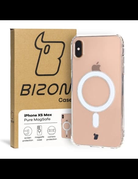 Bizon Case Pure Magnetic Apple iPhone XS Max clear