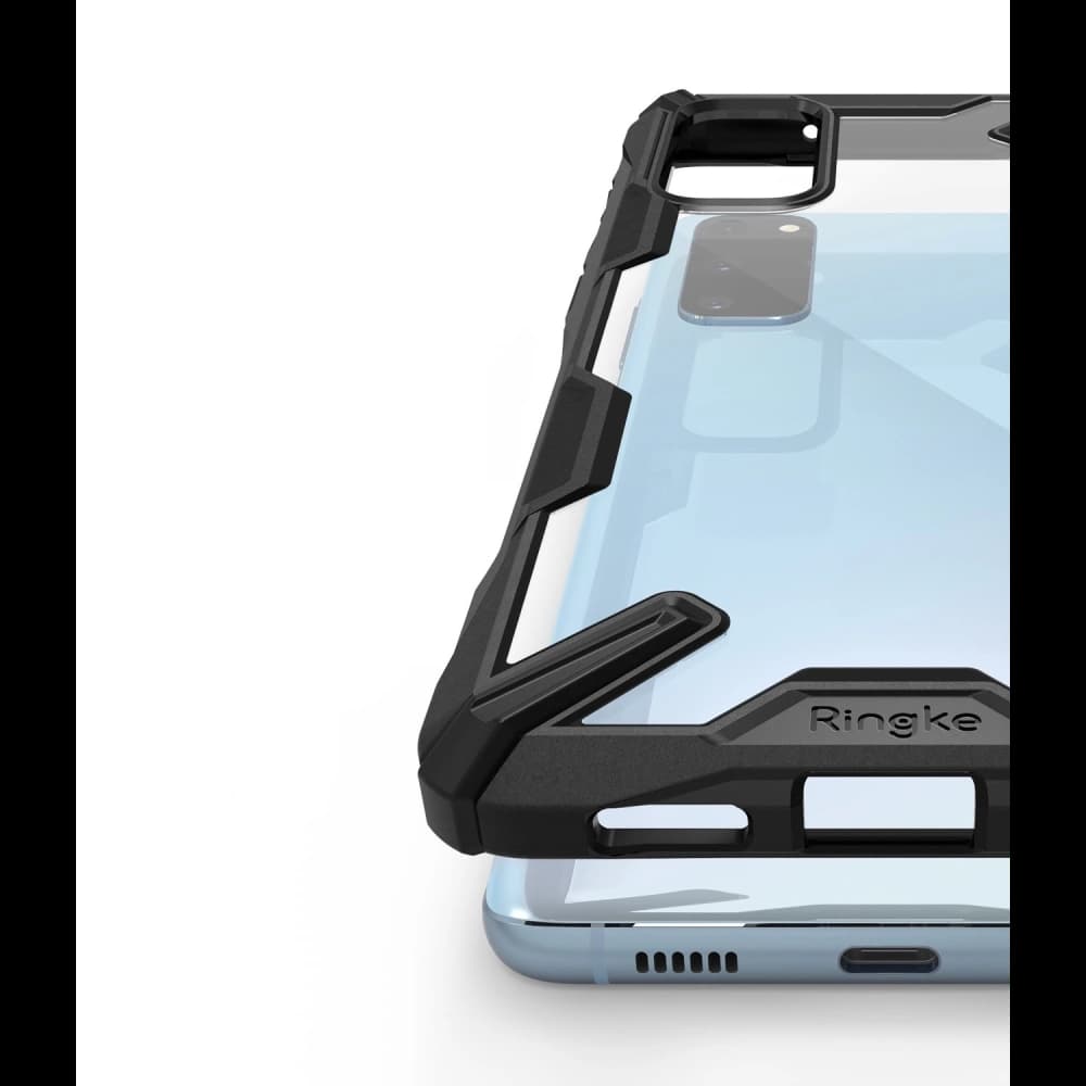 [OUTLET] Etui Ringke Fusion-X Samsung Galaxy S20 Schwarz - 4