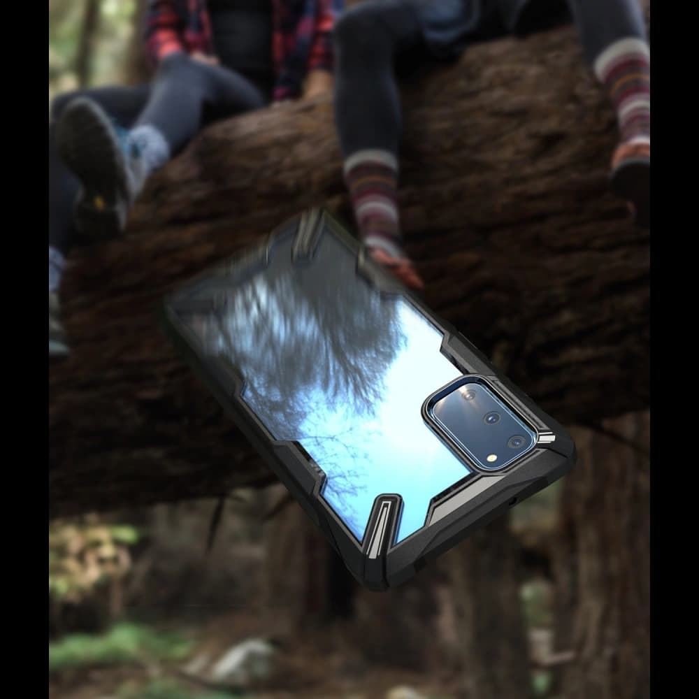 [OUTLET] Etui Ringke Fusion-X Samsung Galaxy S20 Schwarz - 7