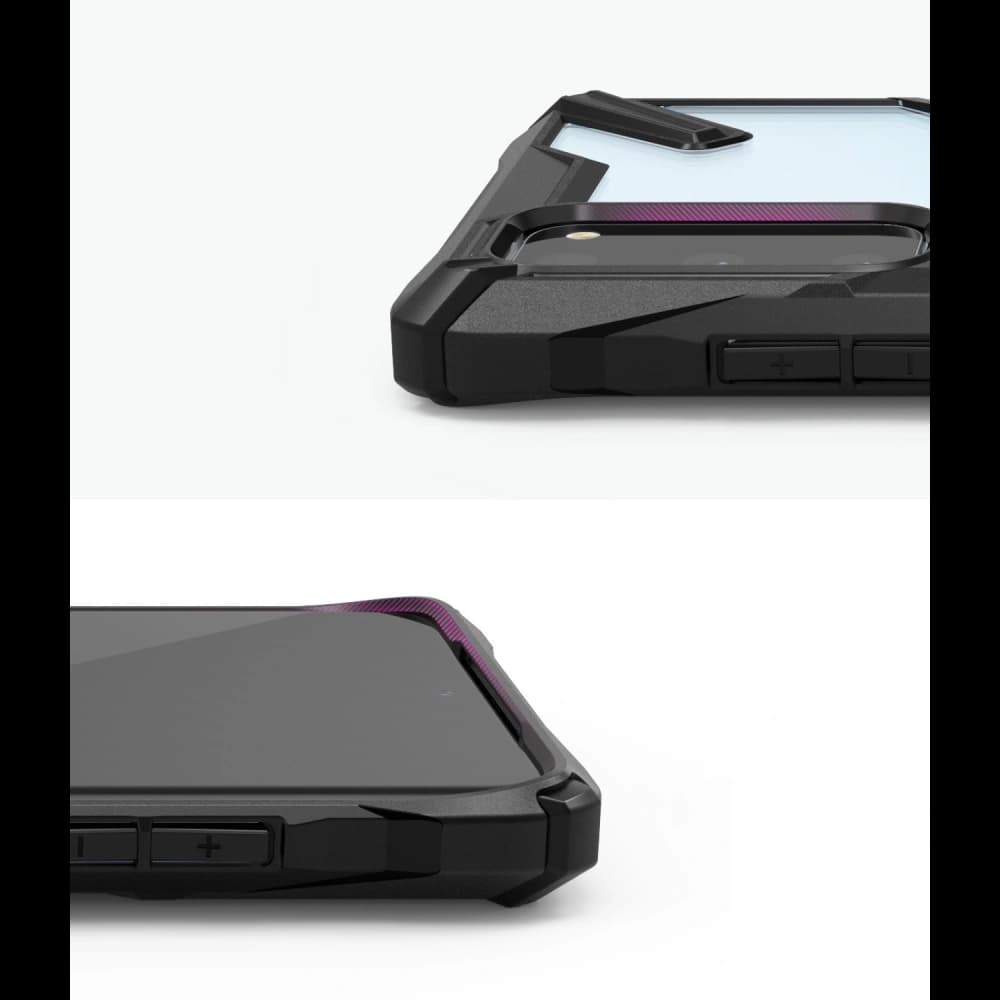 [OUTLET] Etui Ringke Fusion-X Samsung Galaxy S20 Schwarz - 6