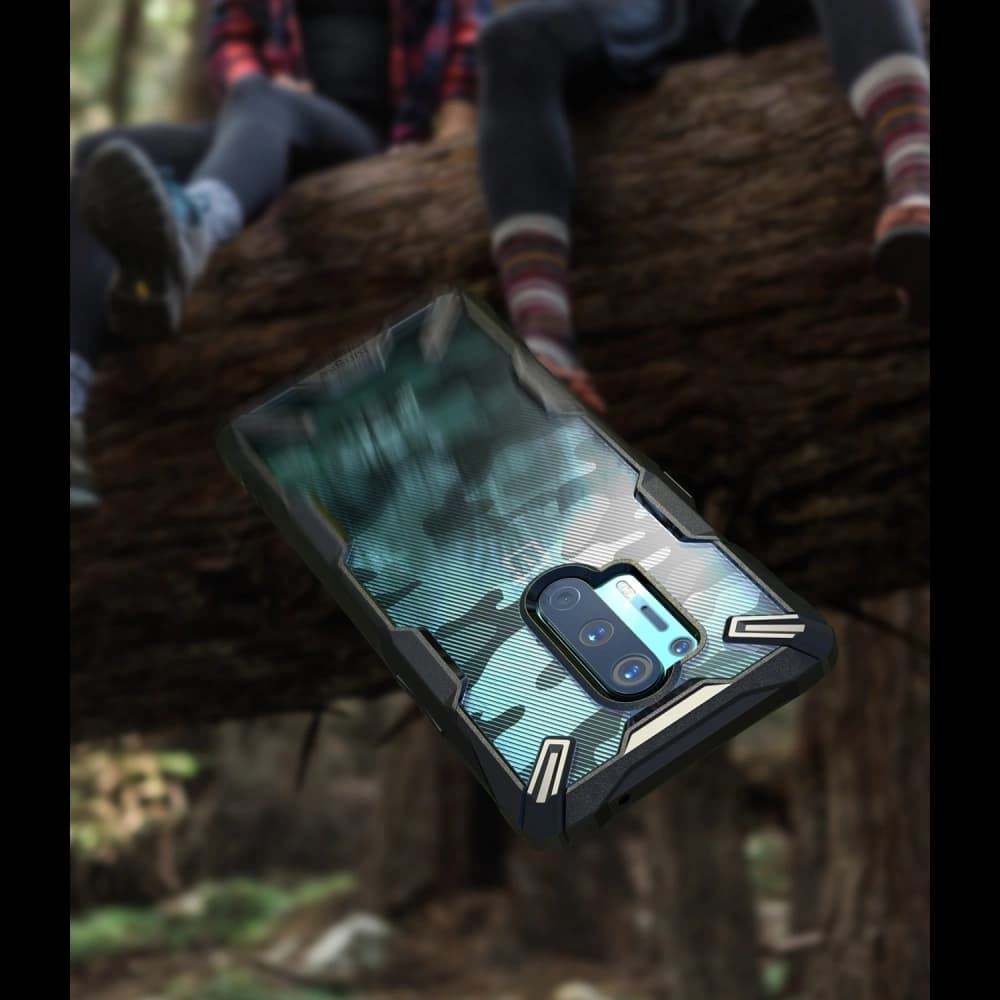 Ringke Fusion-X OnePlus 8 Pro Camo (Moro) Black - 9