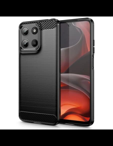 Tech-Protect TPUCarbon Motorola Moto G15 / G15 Power Černá