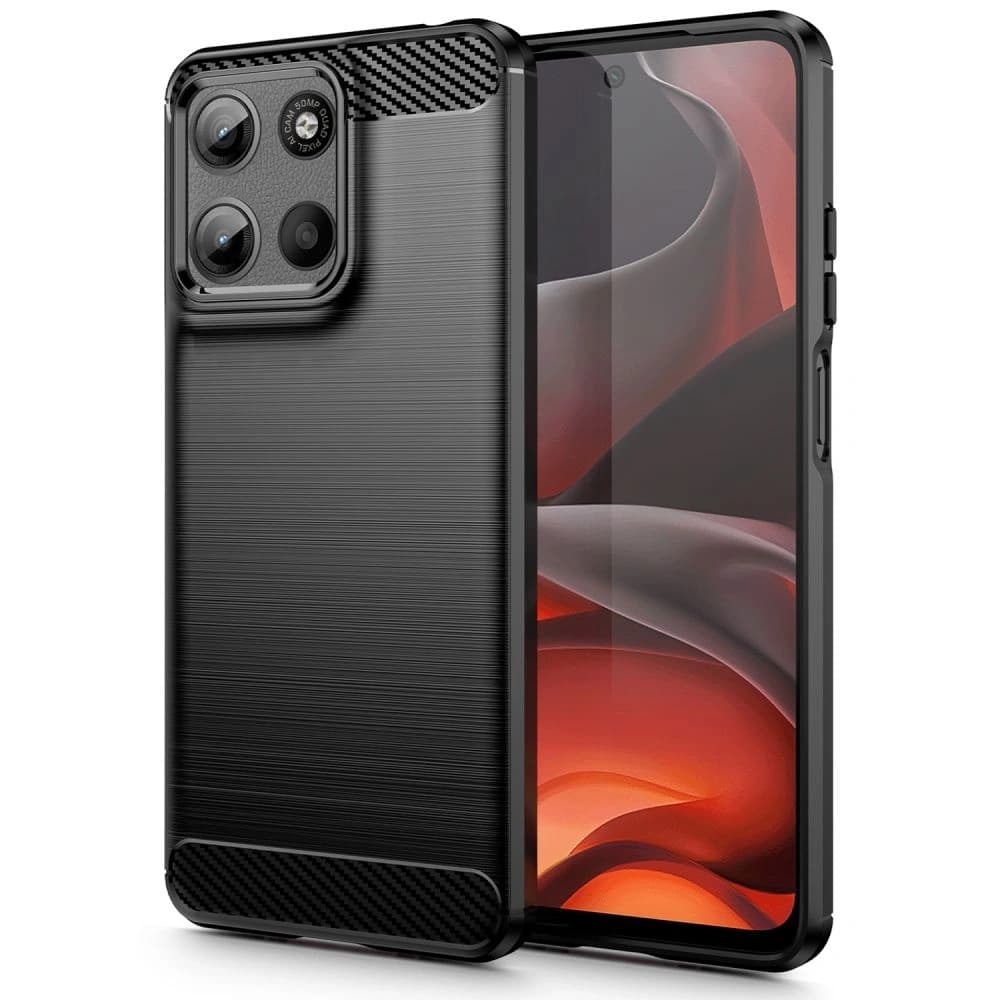 Tech-Protect TPUCarbon Motorola Moto G15 / G15 Power Černá