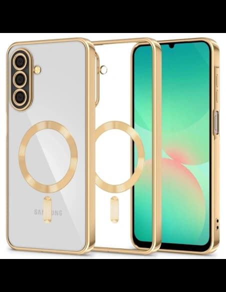 Tech-Protect Magflex MagSafe Samsung Galaxy A26 5G Glänzendes Gold