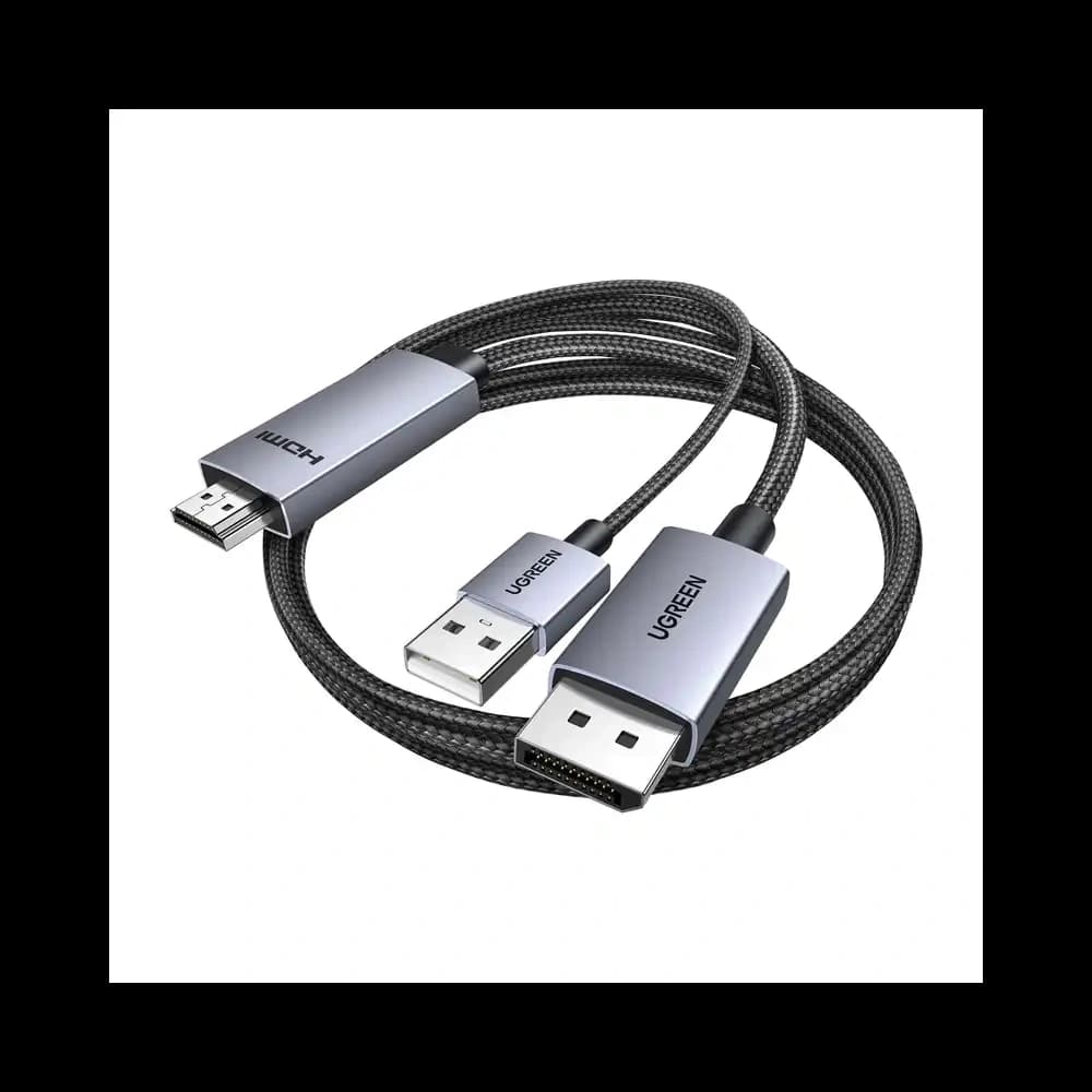 UGREEN HD169 DisplayPort / HDMI 4K 60Hz 2m (černá) - 1