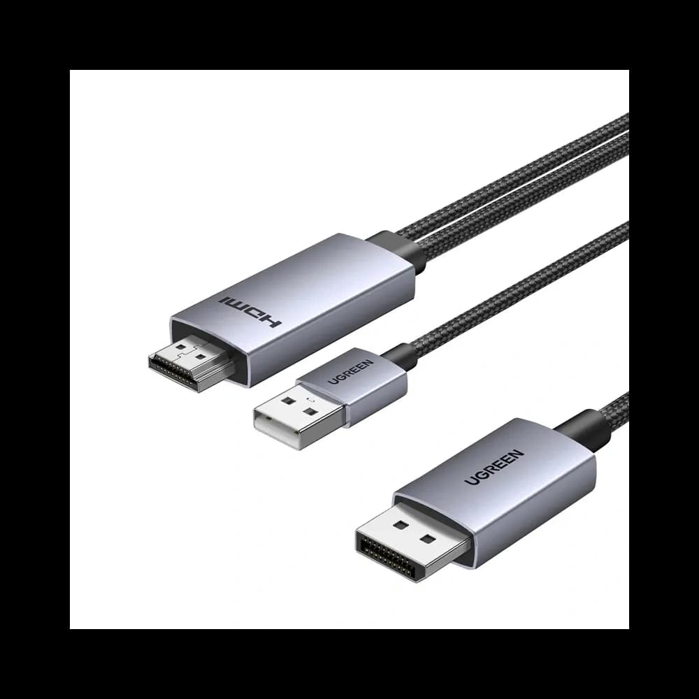 UGREEN HD169 DisplayPort / HDMI 4K 60Hz 2m (černá) - 2