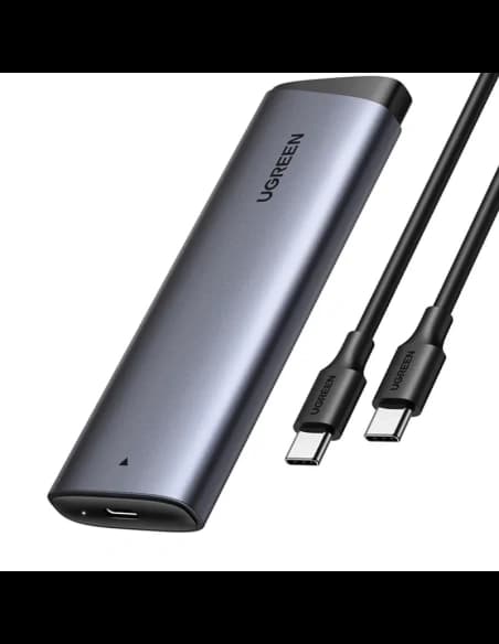 UGREEN CM767 M.2 NVMe SSD Gehäuse USB-C 3.2 S.M.A.R.T, Automatischer Schlafmodus, TRIM