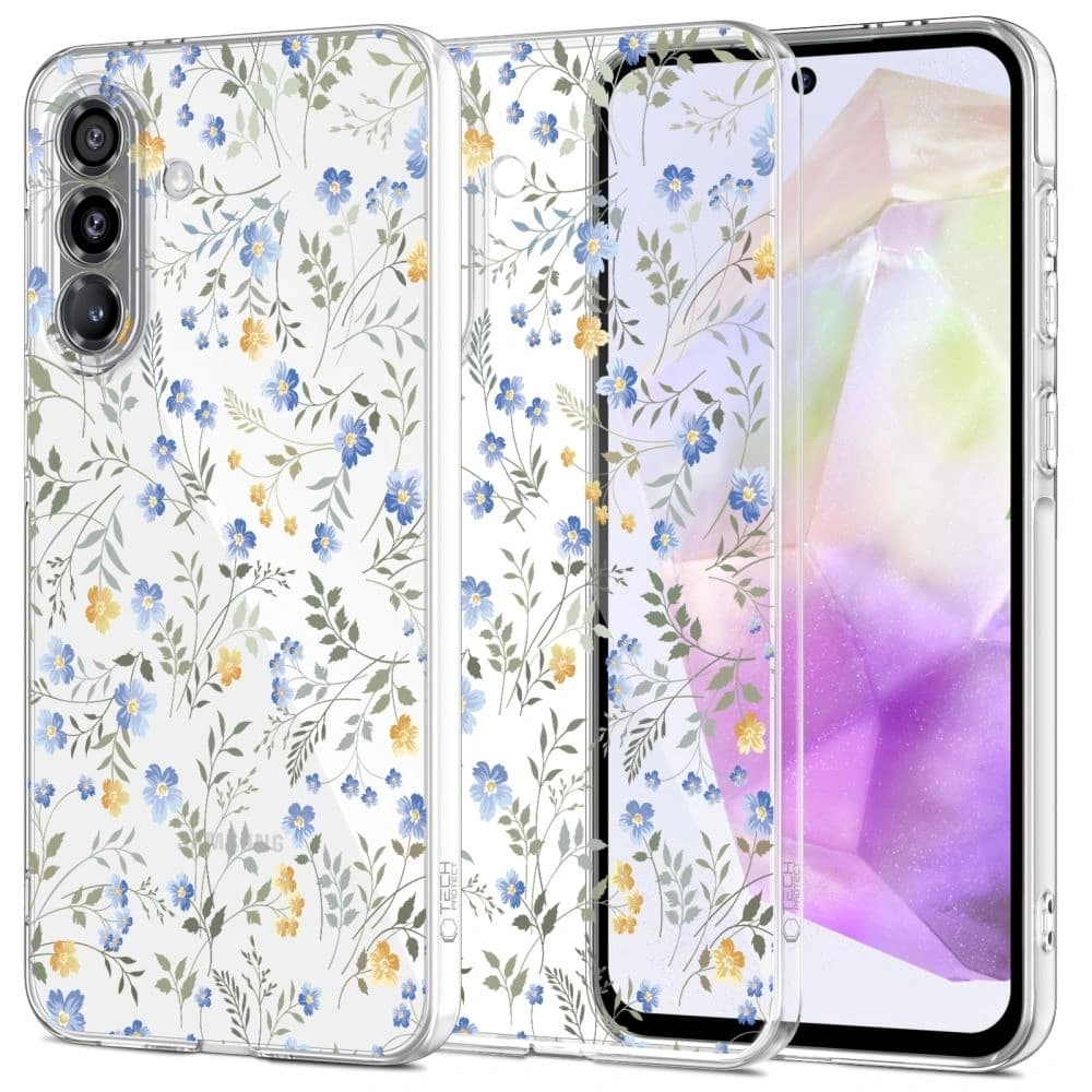 Etui Tech-Protect Flexair Samsung Galaxy A36 5G Spring Flowers - 1
