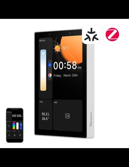 WiFi/Bluetooth/ZigBee Matter control panel SONOFF NSPanel Pro 120 (white)