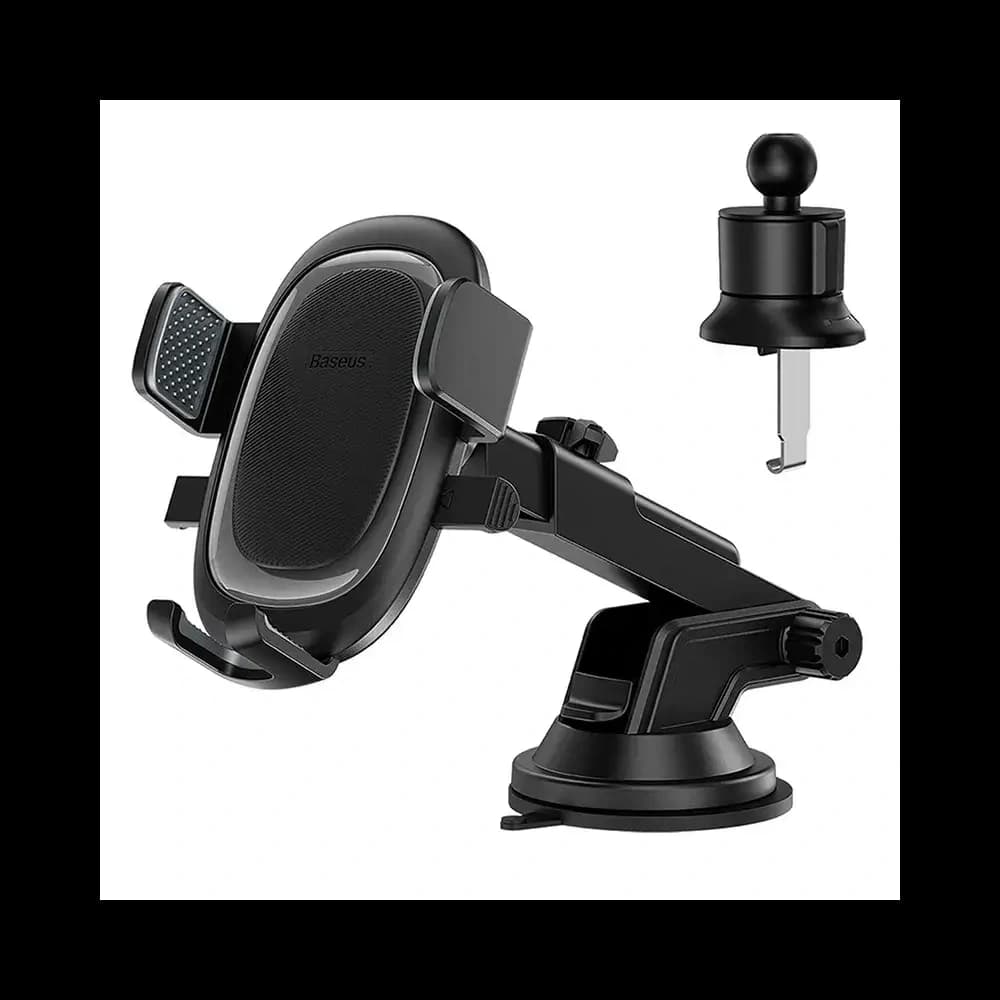 Baseus UltraControl Pro Cockpit-/Grill-Handyhalterung (schwarz)