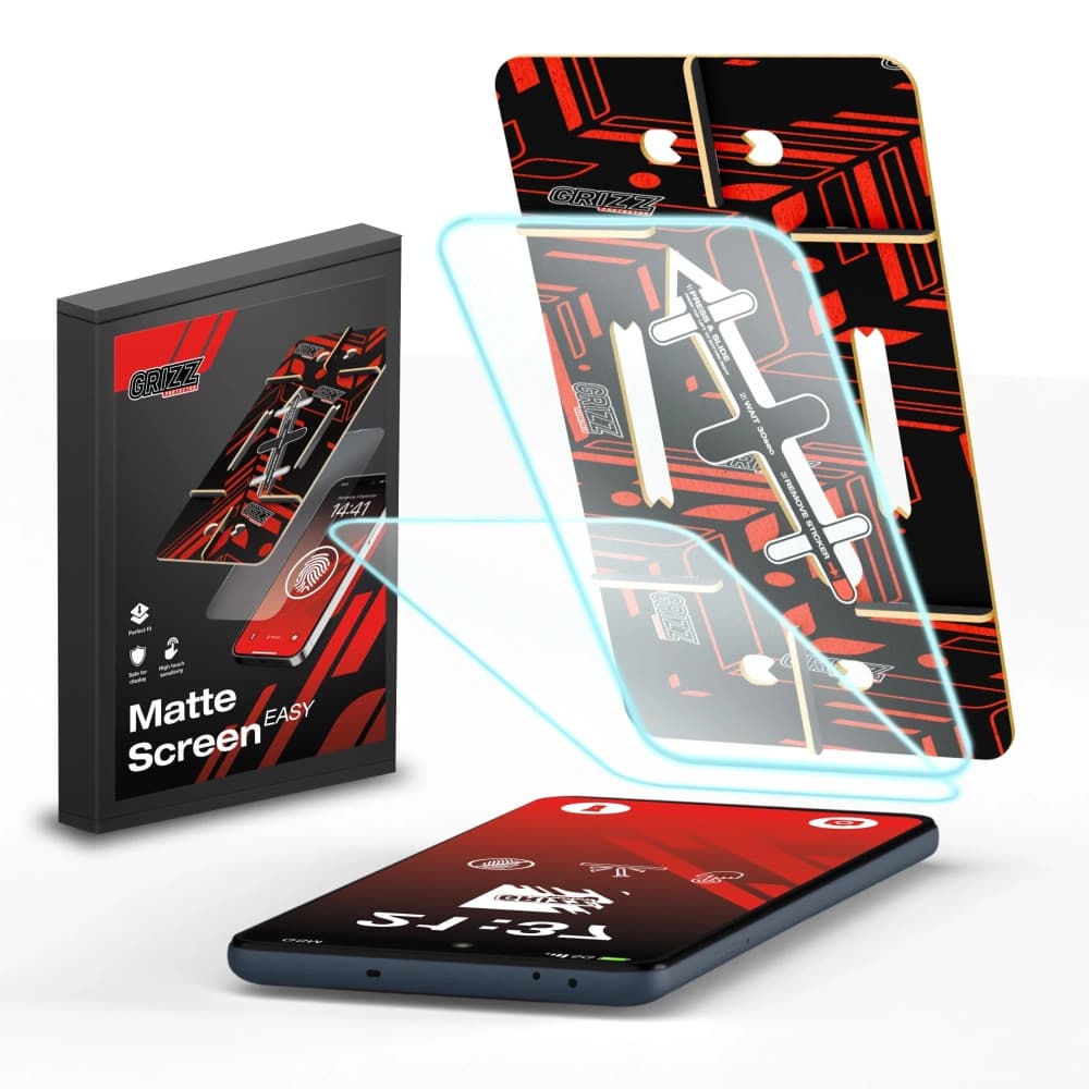 GrizzGlass MatteScreen Easy Xiaomi POCO F6 Pro [2 PACK] - 1