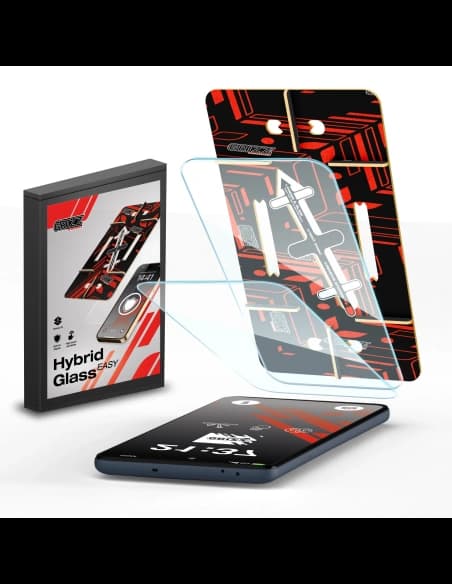 GrizzGlass HybridGlass Ușor Xiaomi POCO M6 Pro [2 PACHET]