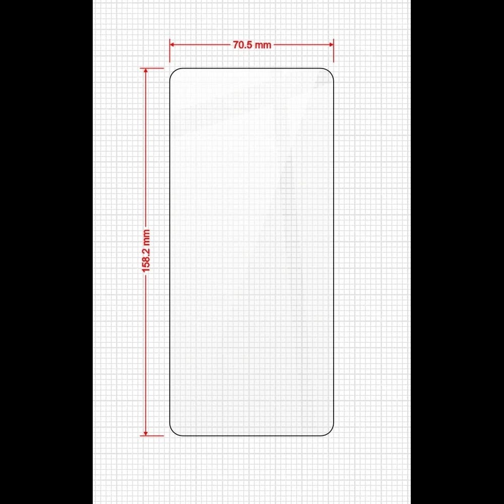 GrizzGlass HybridGlass Ușor Samsung Galaxy M55 [2 PACK] - 2