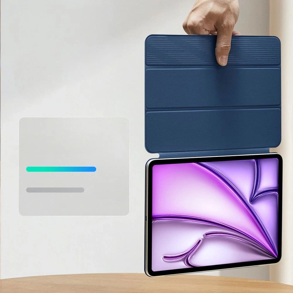 Etui ESR Rebound Magnetic Apple Apple iPad Pro 12.9 2020/2021/2022 (4., 5. i 6. generacji) / Air 13" 2024 (6. generacji) / 13" 2025 (7. generacji) Navy Blue - 3