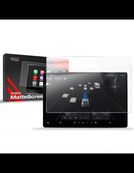 Matte GrizzGlass CarDisplay Protection Tesla Model X Facelift (2025)