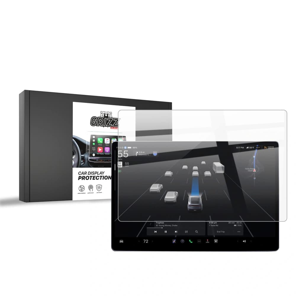 Ceramic GrizzGlass CarDisplay Protection Tesla Model X Facelift (2025) - 1