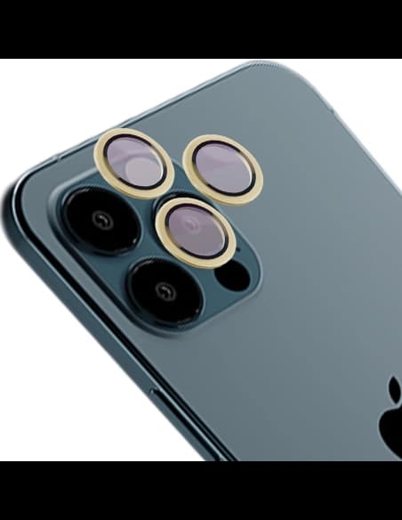 Bizon Glass Snap Lens Apple iPhone 12 Pro Max zlatý rám