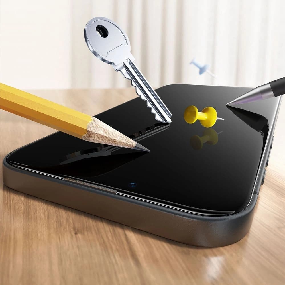 ESR Ultrafit gehärtetes Glas Apple iPhone 13 / 13 Pro / 14 / 16e Klar [2 PACK] - 7