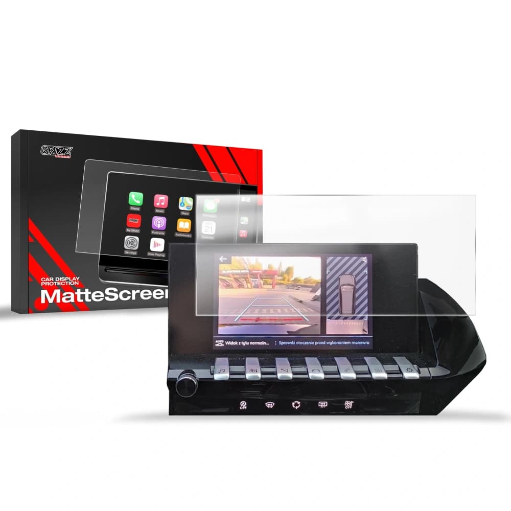 Matte GrizzGlass CarDisplay Protection Peugeot 508 8" (2018-2023) - 1