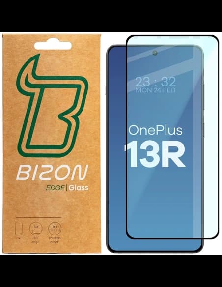 Bizon Glass Edge 2 OnePlus 13R černý rám
