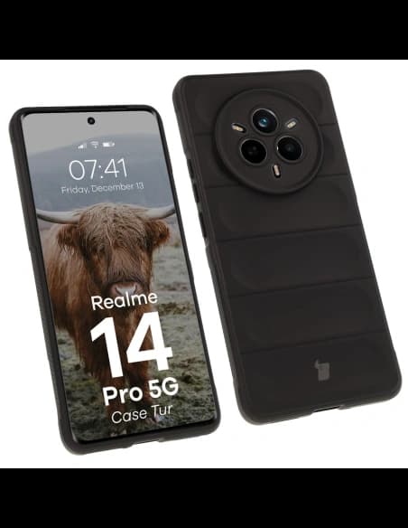 Bizon Caz Tur Realme 14 Pro 5G negru