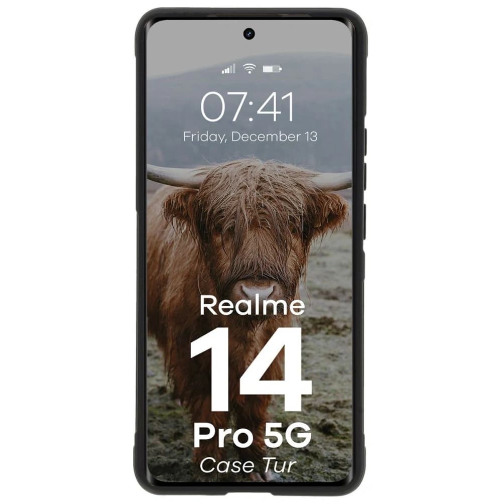 Bizon Caz Tur Realme 14 Pro 5G negru - 5