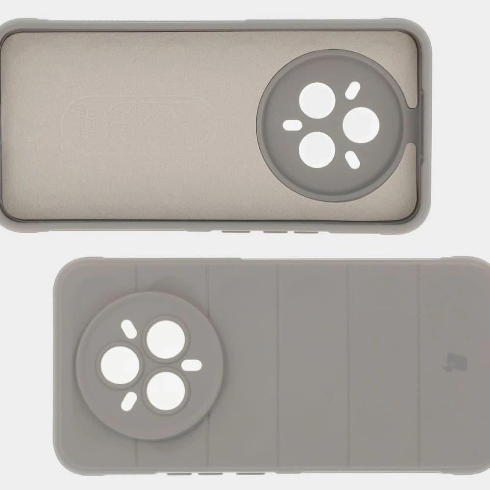 Bizon Caz Tur Realme 14 Pro+ Plus 5G gri deschis - 6