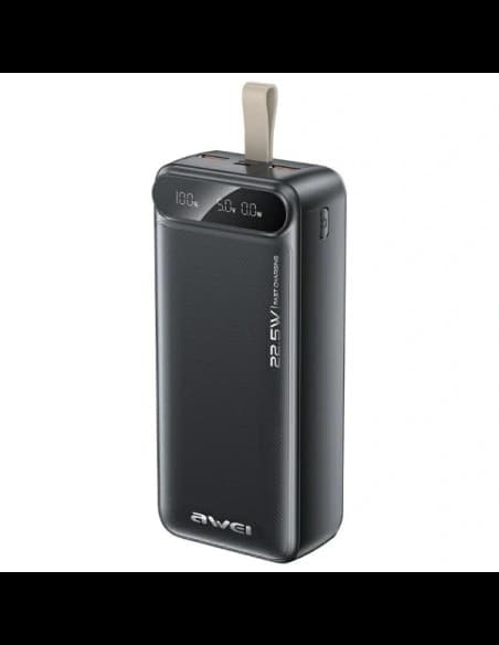 AWEI PA-12 30000mAh powerbank negru 22.5W