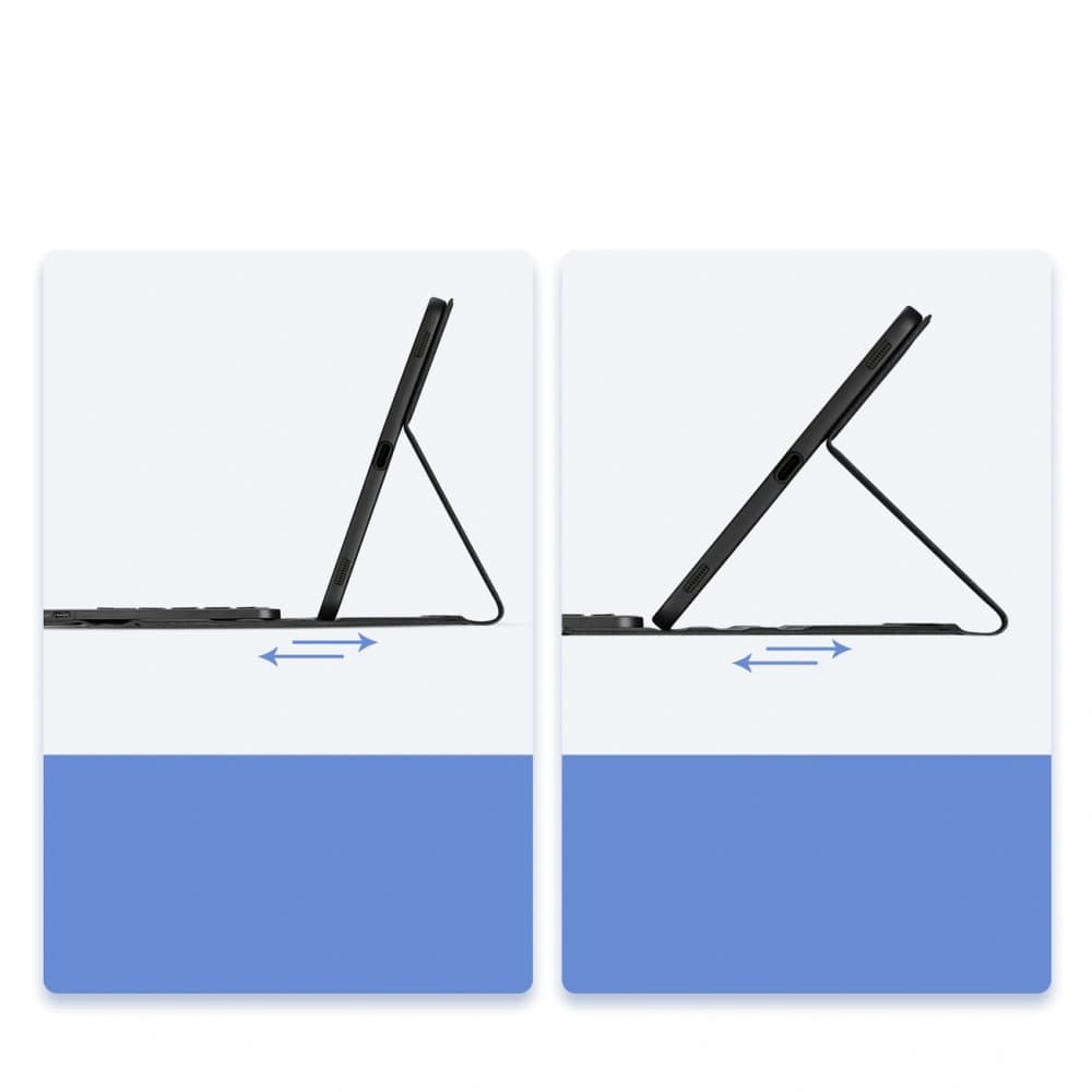 Dux Ducis TK Series Bluetooth billentyűzet tok Samsung Tab S9 Plus / S9 FE Plus fekete - 5