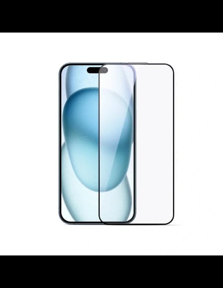 Joyroom JR-MLG0284 2.5D Anti-Blue Light + Dustproof tempered glass with black frame Apple iPhone 15 / 16