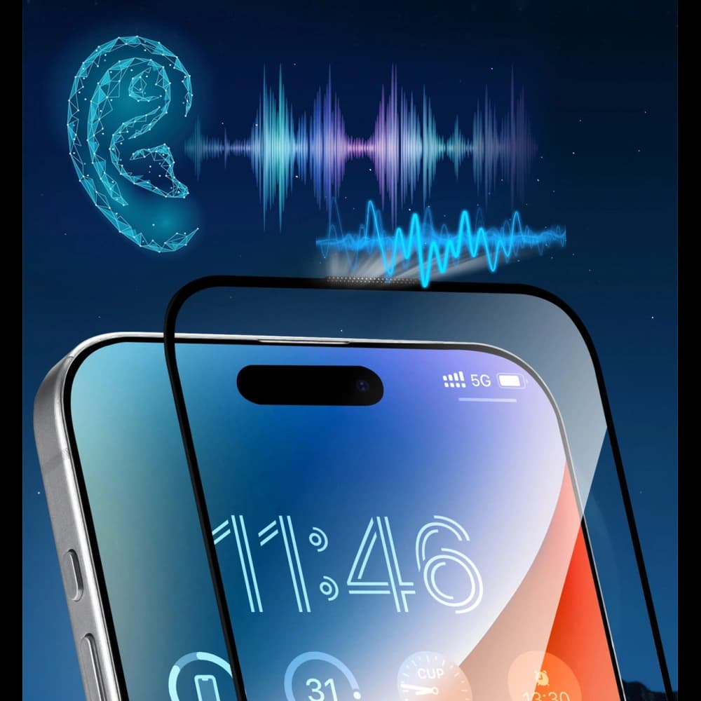 Joyroom JR-MKN0311 sticlă temperată Corning Eyecare Apple iPhone 15 / 16 - 10