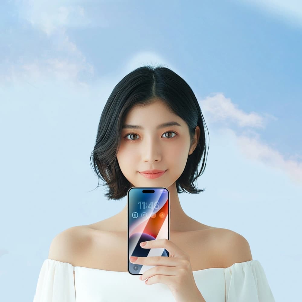 Joyroom JR-MKN0311 sticlă temperată Corning Eyecare Apple iPhone 15 / 16 - 11