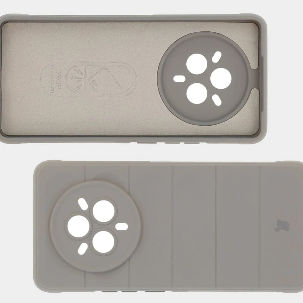 Carcasă blindată Bizon Case Tur pentru Realme 14 Pro 5G gri deschis - 6