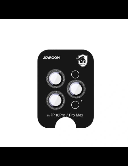 Védő lencse üveg Joyroom JR-MSF0303 Apple iPhone 16 Pro / 16 Pro Max fekete