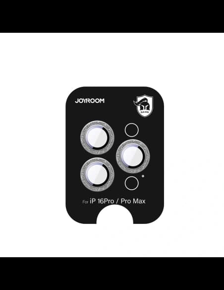 Védő lencse üveg Joyroom JR-MSF0304 Apple iPhone 16 Pro / 16 Pro Max ezüst