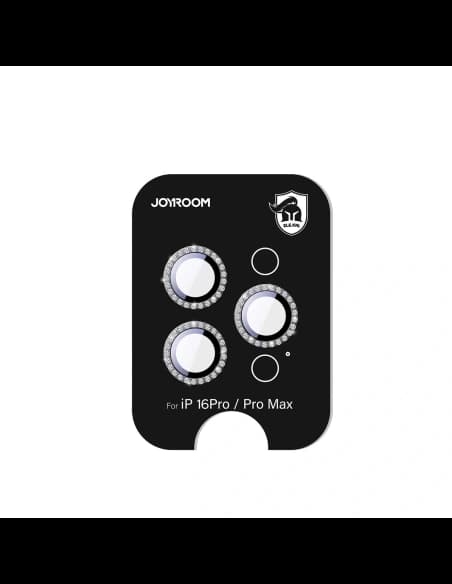 Védő lencse üveg Joyroom JR-MSJ0307 Apple iPhone 16 Pro / 16 Pro Max fekete