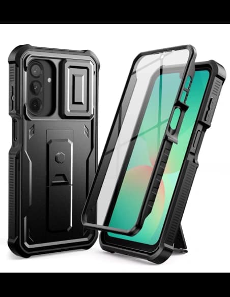 Etui Tech-Protect Kevlar Cam+ Samsung Galaxy A26 5G Schwarz