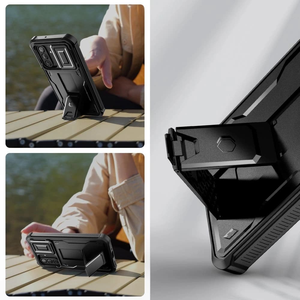 Etui Tech-Protect Kevlar Cam+ Samsung Galaxy A26 5G Schwarz - 5