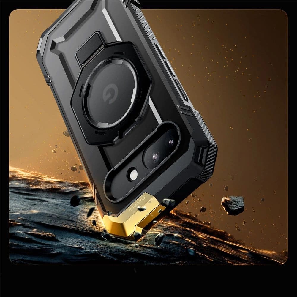 Case Supcase Unicorn Beetle Grip Mag MagSafe Google Pixel 9a Black - 2