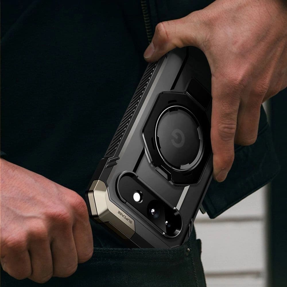 Case Supcase Unicorn Beetle Grip Mag MagSafe Google Pixel 9a Black - 5