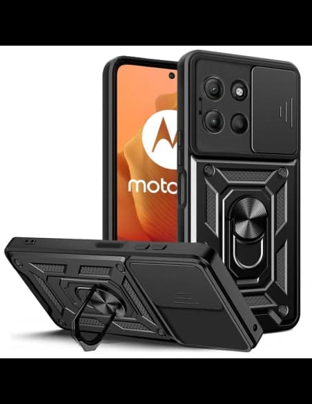 Etui Tech-Protect Camshield Pro Motorola Moto G15 černé
