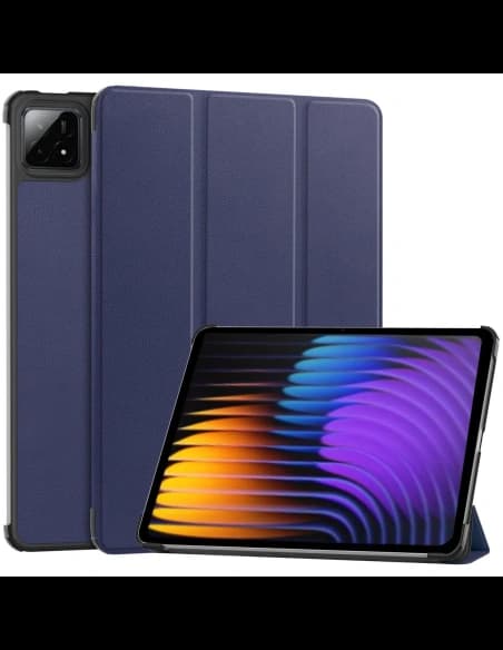 Bizon Case Tab Croc Xiaomi Pad 7 / 7 Pro námořnická modrá