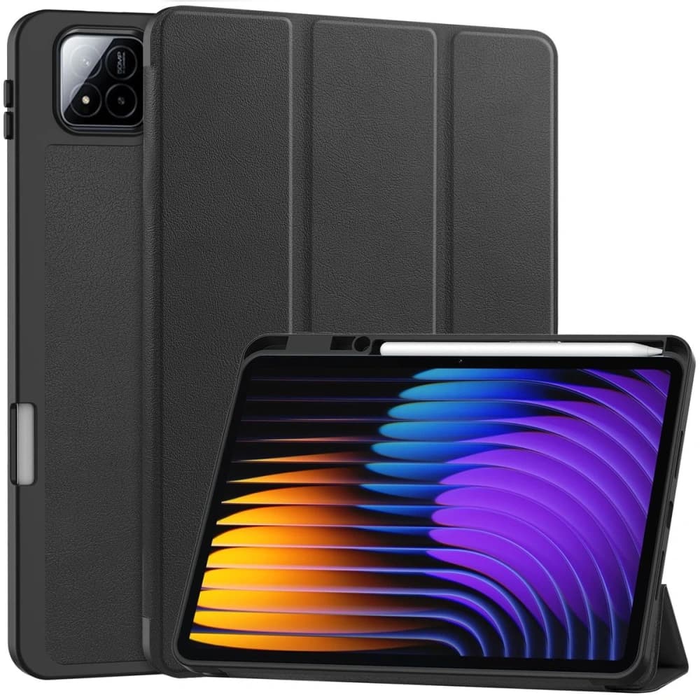 Bizon Case Tab Lizard Xiaomi Pad 7 / 7 Pro fekete