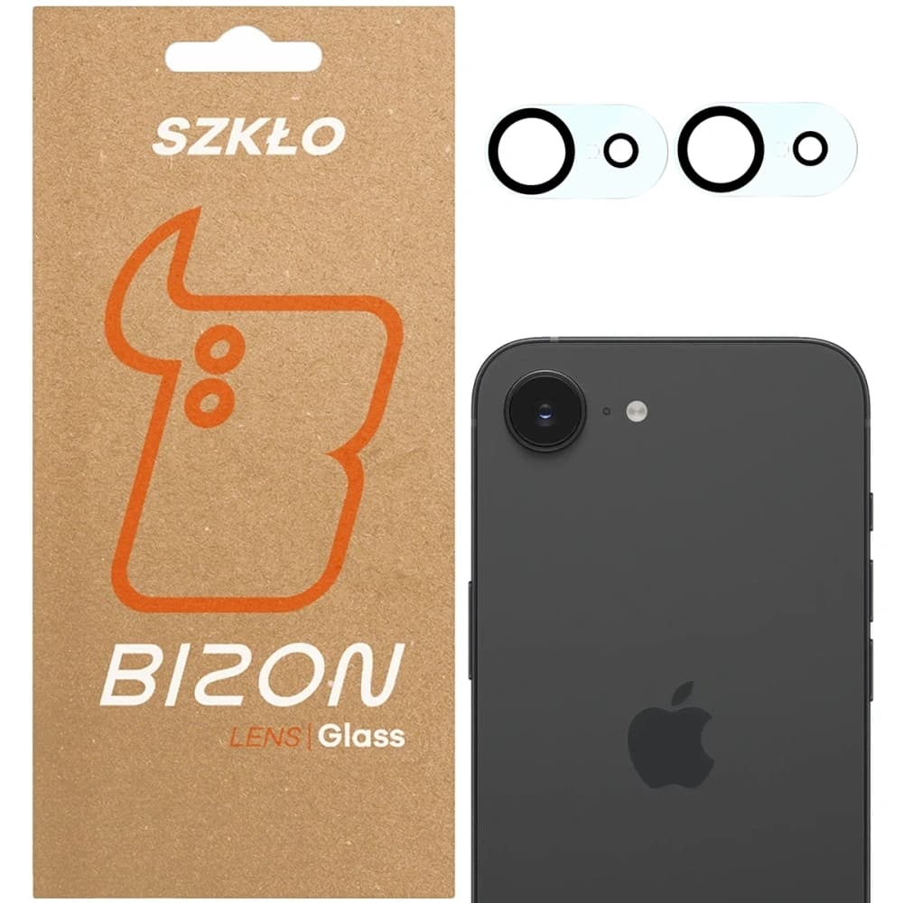 Bizon Glass Silk Lens Apple iPhone 16e [2 PACK] - 1
