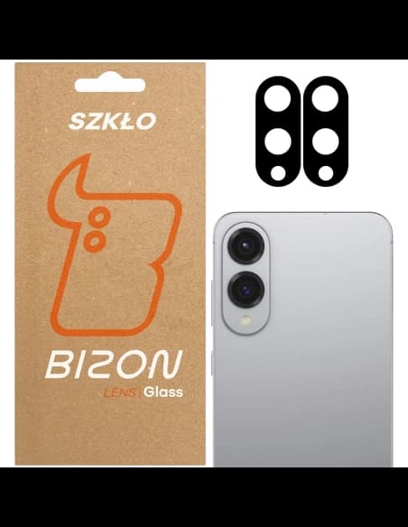 Bizon Glass Silk Lens Samsung Galaxy S25 Edge [2 PACK]
