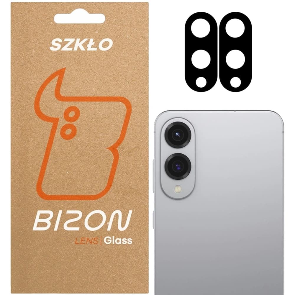 Bizon Glass Silk Lens Samsung Galaxy S25 Edge [2 PACK] - 1