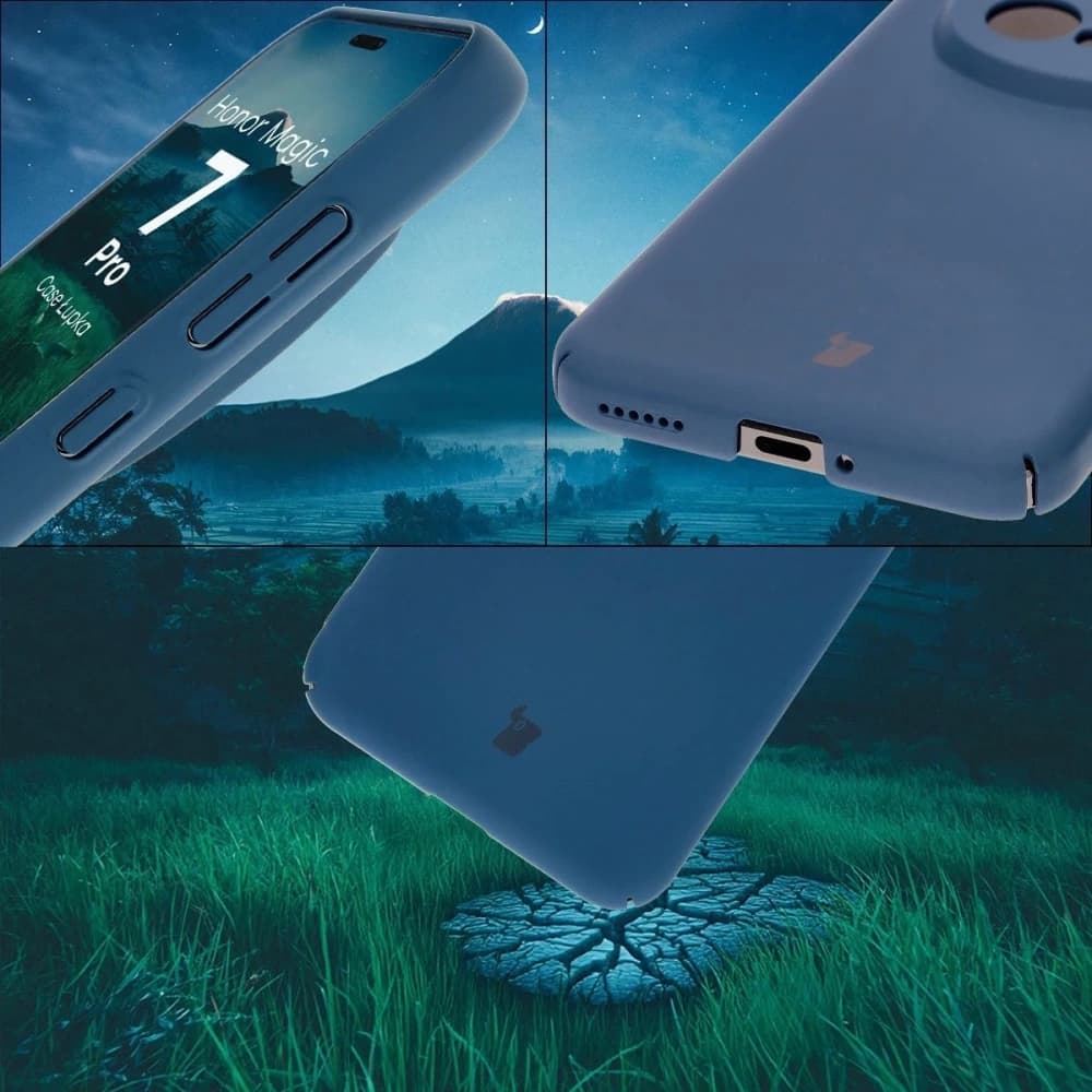 Bizon Caz Lupka Honor Magic7 Pro albastru - 5