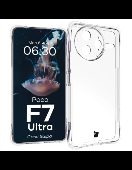 Bizon Case Salpa Xiaomi Poco F7 Ultra klar