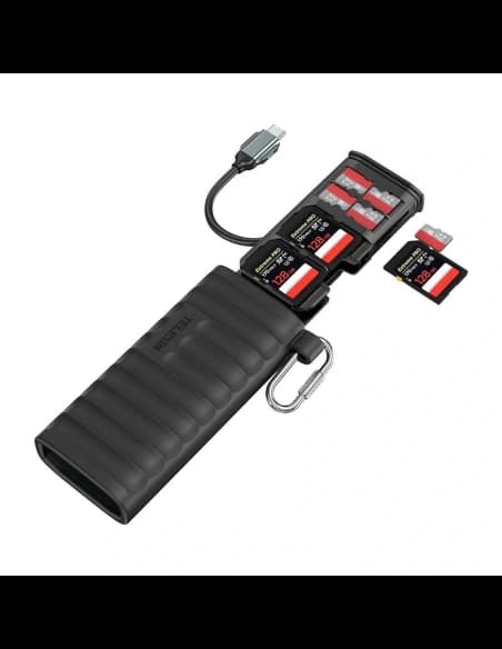 TELESIN Cititor Multifuncțional de Carduri SD și TF (S6-MCR-01)