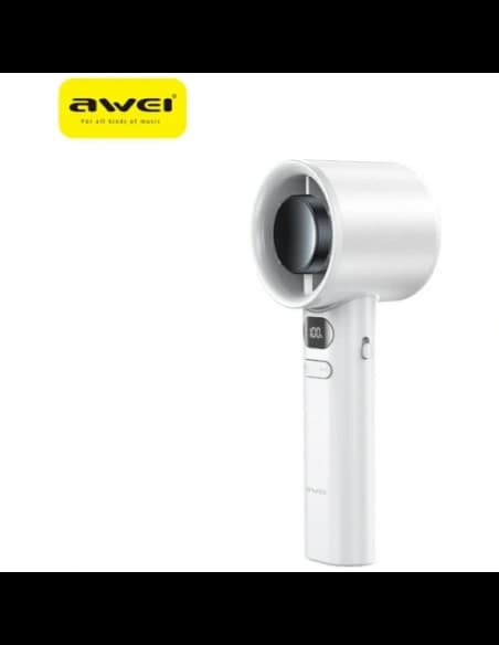 AWEI F36 Wireless Mini Fan 2200mAh White